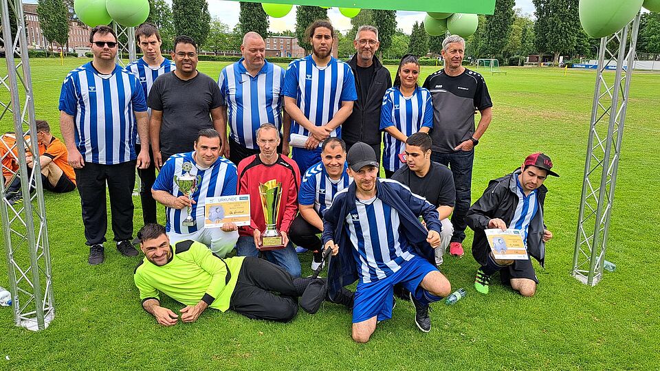 Sieger in der Landesliga: SG Neukölln (In der Spielergemeinschaft Neukölln spielen SC VfJ Berlin e.V. und SC Lebenshilfe e.V. zusammen)