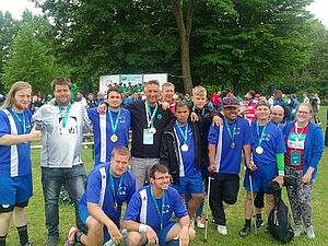 Gold für die VfJ Kickers bei den Special Olympics Nationalen Spielen in Kiel 